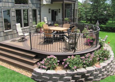 deck and railing